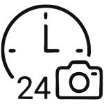 24-hour snaps icon